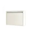 Metal Shoe Storage Cabinet 1 Flip Drawer